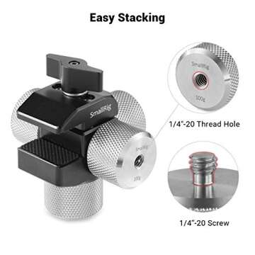 SMALLRIG Removable Counterweight 100g for DJI Ronin S/Ronin RS 2 / Ronin-SC/Ronin RSC 2 and Zhiyun Gimbal Stabilizers – AAW2284