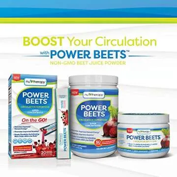 Nu-Therapy Power Beets - Energy Boosting Beet Juice Powder