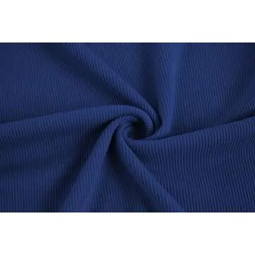 Elegant Women One Shoulder Ruched Bodycon Dress - Royal Blue