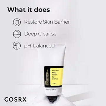 COSRX Advanced Snail Mucin Gel Cleanser for All Skin Types
