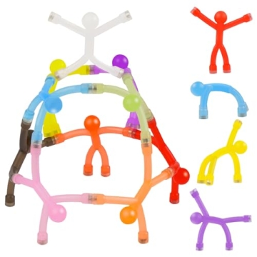 VNDUEEY 10 Pack Colorful Magnetic People Fridge Magnets - Fun for All Ages!