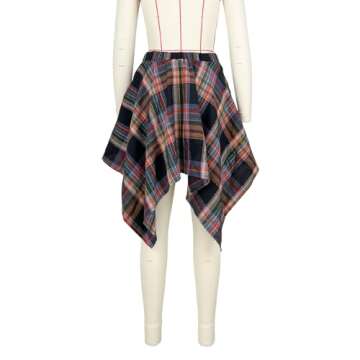 Plaid Pleated Mini Skirt - Stylish A-line Design