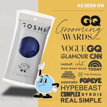 GOSHI Exfoliating Shower Towel - Skin Renewal Made Easy