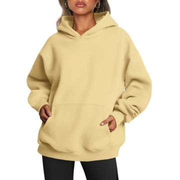 Trendy Queen Women's Oversized Hoodie - Cozy Fleece Winter Sweatshirt