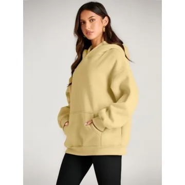 Trendy Queen Women's Oversized Fleece Hoodie Winter Wear