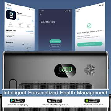 Compact GoPlus 2 in 1 Foldable Treadmill for Home