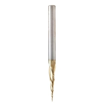 Amana Tool 46473 - CNC 2D & 3D Carving Precision Bit - 0.5mm Dia
