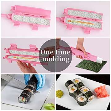 Sushi Maker Kit - URED Sushi Bazooka for Easy DIY Sushi