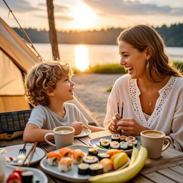 Sushi Maker Kit - URED Sushi Bazooka for Easy DIY Sushi