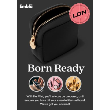 Stylish Embla Makeup Travel Bag - Waterproof & Compact