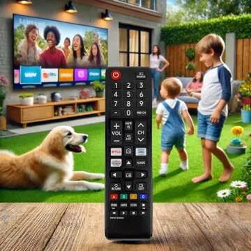 Universal Samsung-TV-Remote, BN59-01315J Remote Replacement for All Samsung LCD LED HDTV 3D Smart TVs