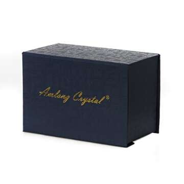 Amlong Crystal Ball - Clear 3 Inch Lensball for Decor and More