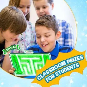 Squishy Tube Sensory Fidget Toys for Kids: 4 Pack Sensory Toy Maze Filled with Colorful Goo, Glitter, Calming Toys for Children Teens with Autism, ADHD - Stress Anxiety Relief Special Needs Classroom