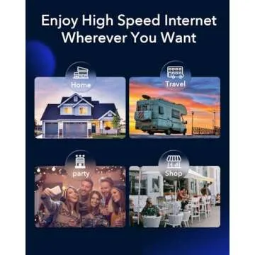 Cudy 5G NR SA NSA AX3000 WiFi 6 Router - Reliable Connectivity