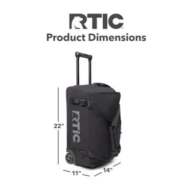 RTIC Road Trip Rolling Duffle Bag - Travel with Ease