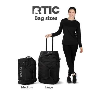 RTIC Road Trip Rolling Duffle Bag - Travel with Ease