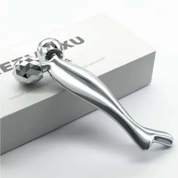 KEZIAHXU Facial Massage Roller, Gua Sha Face Roller Tool 2-in-1, Skin Care Roller for Face Neck Body, Reduce Puffiness Remove Wrinkles,Gift for Women. (Facial Roller Tool)