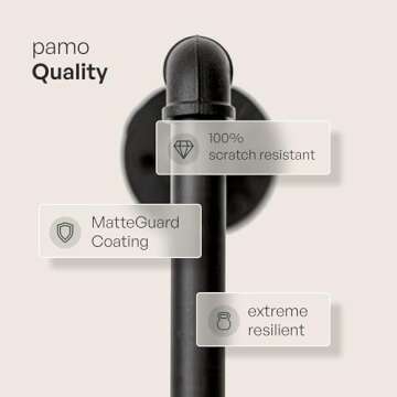 Stylish pamo Freestanding Clothes Rail in Industrial Design