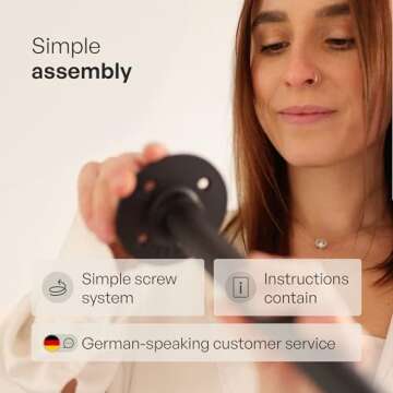 Stylish pamo Freestanding Clothes Rail in Industrial Design