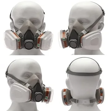 RANKSING Reusable Respirator Mask with Filters for Safety