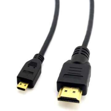 CBUS 5ft HDMI to Micro HDMI Cable for GoPro, Canon, Sony