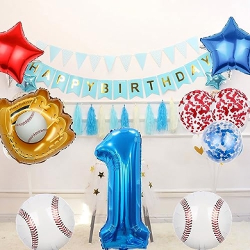 Baseball Balloon Set for Birthday Parties and Events