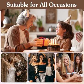 Unbednigt 6PCS Stylish Satin Hair Bows for Women