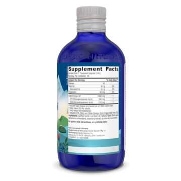 Nordic Naturals Arctic Cod Liver Oil, Strawberry - 8 oz - 1060 mg Total Omega-3s with EPA & DHA - He...