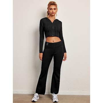 LILLUSORY Women's Trendy Sweatsuit Lounge Set Fall 2025