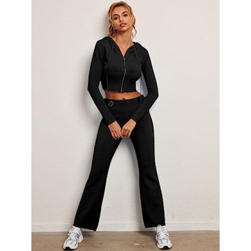 LILLUSORY Women's Trendy Sweatsuit Lounge Set Fall 2025