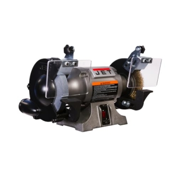 JET 6-Inch Bench Grinder 1/2 HP 3450 RPM High Quality
