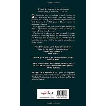 To Seek and to Save: A Journey Through Lent with Sinclair Ferguson
