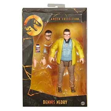 Jurassic World Dennis Nedry Action Figure - Collectible with Accessories