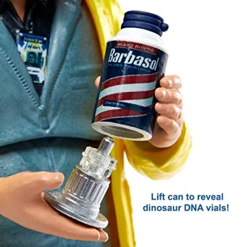 Jurassic World Dennis Nedry Action Figure - Collectible with Accessories