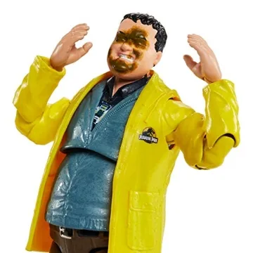 Jurassic World Dennis Nedry Action Figure - Collectible with Accessories