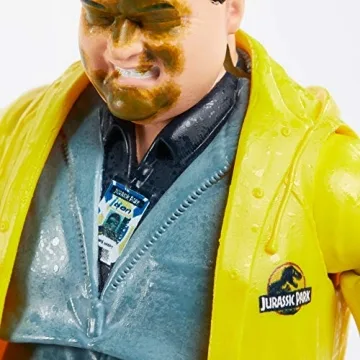 Jurassic World Dennis Nedry Action Figure - Collectible with Accessories