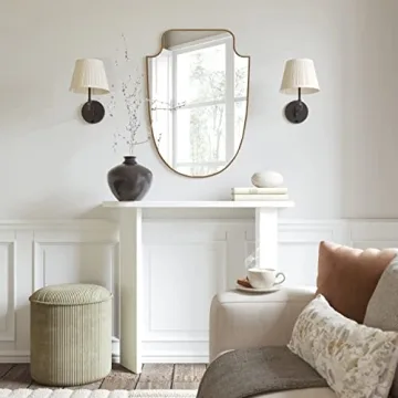 Luxury Italian Antique Finish Wall Mounted Mirror