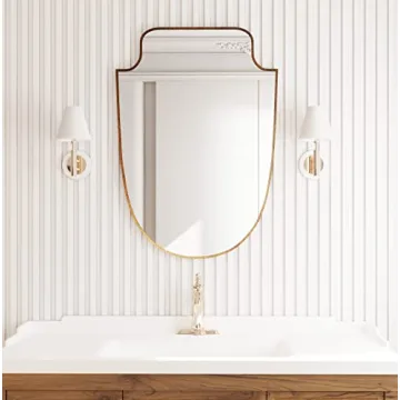Luxury Italian Antique Finish Wall Mounted Mirror