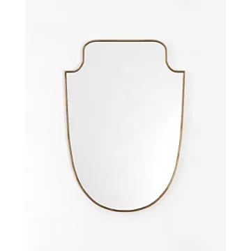 Luxury Italian Antique Finish Wall Mounted Mirror