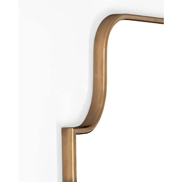 Luxury Italian Antique Finish Wall Mounted Mirror