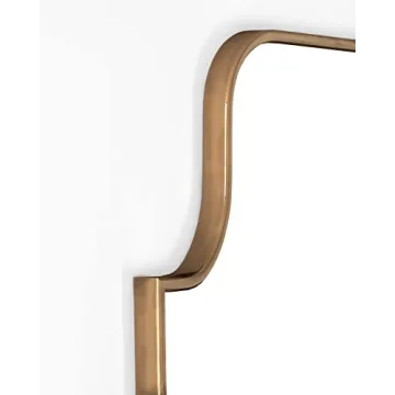 Luxury Italian Antique Finish Wall Mounted Mirror