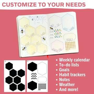 Speedy Spreads Journal Stencils - Quick Weekly Planning