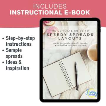 Speedy Spreads Journal Stencils - Quick Weekly Planning