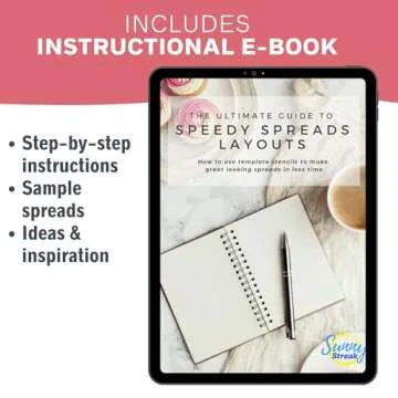 Speedy Spreads Journal Stencils - Quick Weekly Planning