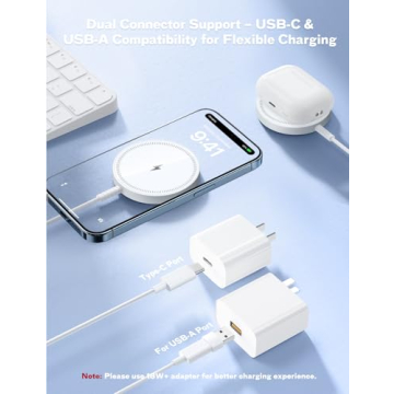 Magnetic Wireless Charger Fast Charging Pad for All iPhones