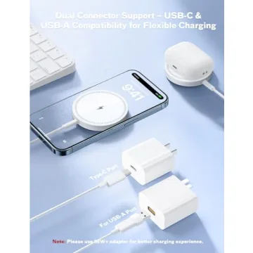 Magnetic Wireless Charger Fast Charging Pad for All iPhones