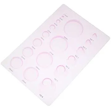 Lind Kitchen 2PCS 3-Row Paper Quilling Tools Concave-Convex Spherical Styler 3D Domes Half Ball Mould Plastic Mini Quilling Mold for DIY Paper Craft Tool