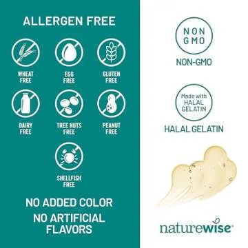 NatureWise Extra-Strength Omega 3 Fish Oil Supplement - 1000mg per Serving - 600 EPA & 400 DHA and Vitamin E - Support for Heart & Brain Health - Lemon Flavor, GMO-Free - 60 Softgels[1-Month Supply]