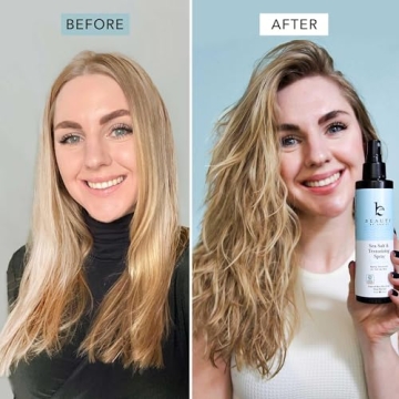 Sea Salt Spray: Beachy Waves & Volume for All Hair Types
