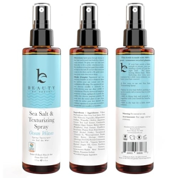 Sea Salt Spray: Beachy Waves & Volume for All Hair Types